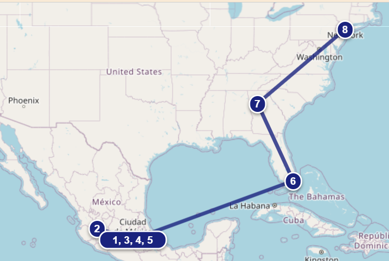 Mexico Route 1st Place