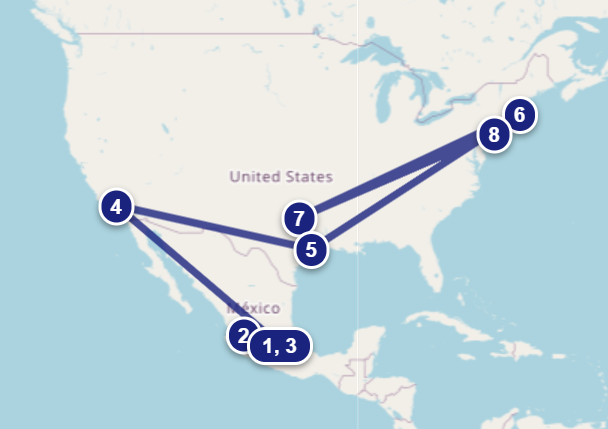 Mexico Route 2nd Place