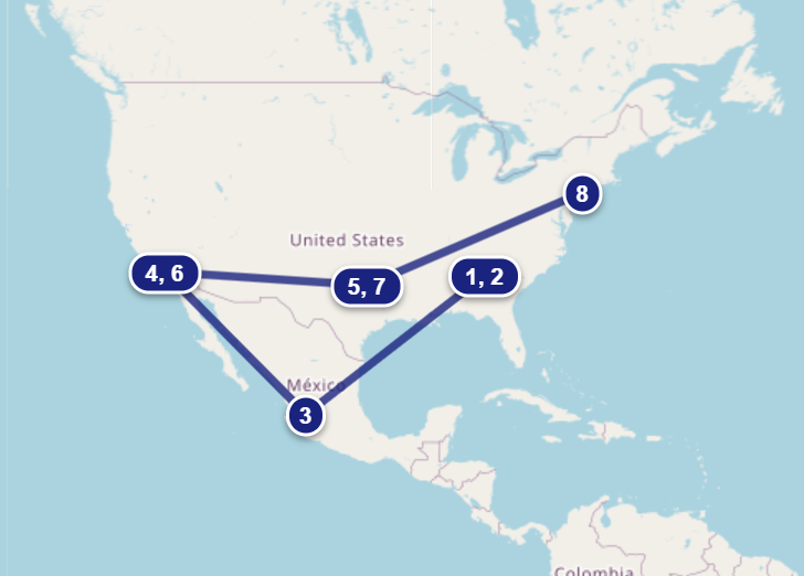 Spain Route 1st Place